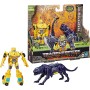 Hasbro F4617 Transformers: Il Risveglio Beast Alliance Beast Combiner 2 Action Figure Bumblebee e Snarlsaber da 13cm