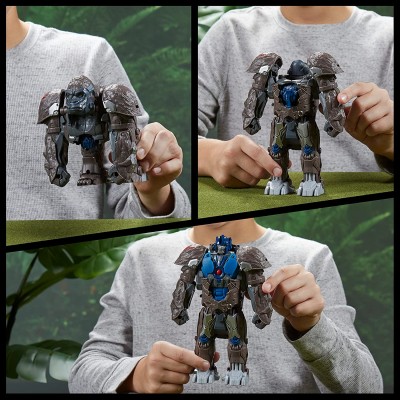 Hasbro F4641 Transformers: Il Risveglio Action Figure Convertibile Smash Changer di Optimus Primal da 23cm