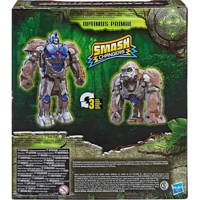 Hasbro F4641 Transformers: Il Risveglio Action Figure Convertibile Smash Changer di Optimus Primal da 23cm