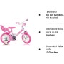 Dino Bikes 124RLN-05LH Bicicletta Girl Bambina Bici Little Heart 12"