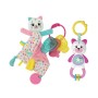 Clementoni 17805 Baby Gift Set Kitty - conforter sonaglino e chiavi morbidose