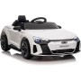 Auto Elettrica Macchina Per Bambini 12V Audi RS E-Tron GT licenza ufficiale con Sedile in Pelle Telecomando
