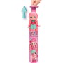 IMC Toys ‎908352 Cry Babies BFF S2 Ella con Capelli lunghi Vestitini in tessuto e 9 Accessori