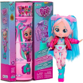 IMC TOYS 87798 CRY BABIES BFF Dreamy & Rym Pack Deluxe Include Dreamy  articolata e il suo Unicorno Rym