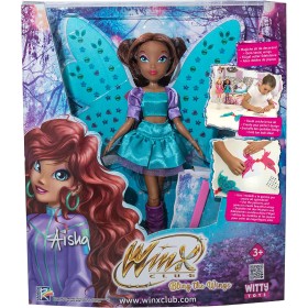 Rocco Giocattoli IW01202105 Winx Club- Bling the Wings Aisha action figure Rocco Giocattoli IW01202105 Winx Club- Bling the Wings Aisha action figure