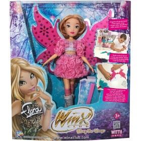 Rocco Giocattoli IW01202102 Winx Club- Bling the Wings Flora action figure Rocco Giocattoli IW01202102 Winx Club- Bling the Wings Flora action figure