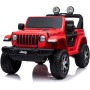 Auto Elettrica Macchina per Bambini 2 Posti Jeep Wrangler Rubicon 12V con Telecomando Tappetini in Omaggio