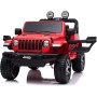Auto Elettrica Macchina per Bambini 2 Posti Jeep Wrangler Rubicon 12V con Telecomando Tappetini in Omaggio