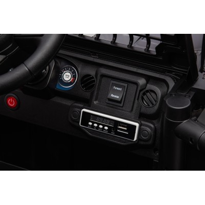 Auto Elettrica Macchina per Bambini Baby Fuoristrada 12V con Sedile in Pelle Tappetini Omaggio Full Optional