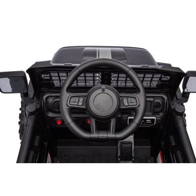 Auto Elettrica Macchina per Bambini Baby Fuoristrada 12V con Sedile in Pelle Tappetini Omaggio Full Optional