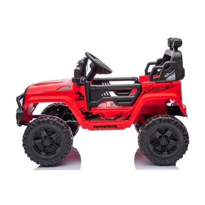 Auto Elettrica Macchina per Bambini Baby Fuoristrada 12V con Sedile in Pelle Tappetini Omaggio Full Optional