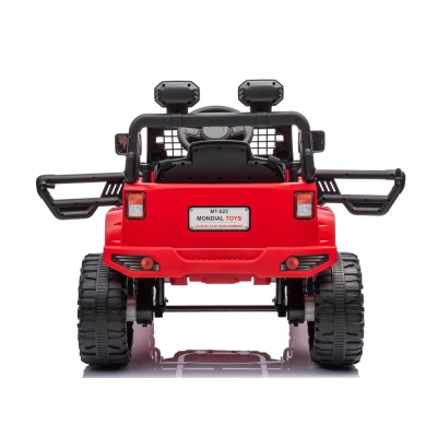Auto Elettrica Macchina per Bambini Baby Fuoristrada 12V con Sedile in Pelle Tappetini Omaggio Full Optional