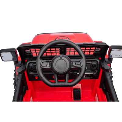 Auto Elettrica Macchina per Bambini Baby Fuoristrada 12V con Sedile in Pelle Tappetini Omaggio Full Optional