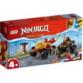 Lego Ninjago 71789 Battaglia su Auto e Moto di Kai e Ras Lego Ninjago 71789 Battaglia su Auto e Moto di Kai e Ras