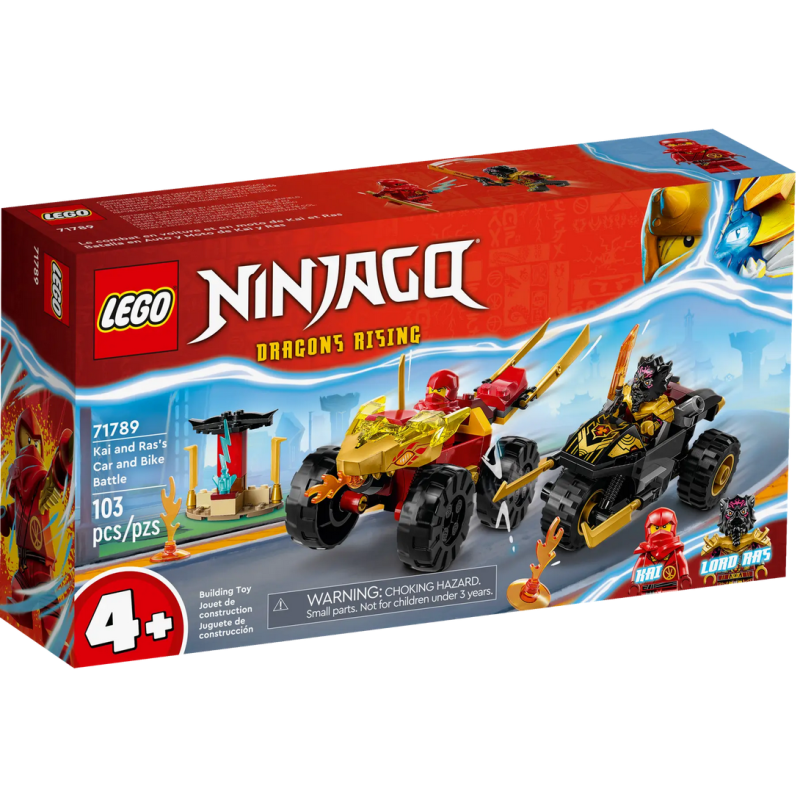 Fulmine Ninjago Lame Del Tempo Lego Ninjago Racer Pull-back Di Lloyd 71828  LEGO 71828