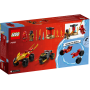Lego Ninjago 71789 Battaglia su Auto e Moto di Kai e Ras