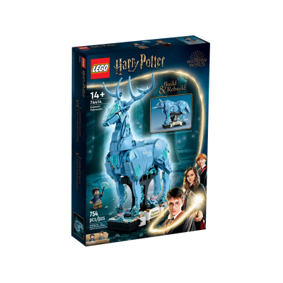 Lego Harry Potter 76414 Expecto Patronum - Set 2in1 Cervo/Lupo