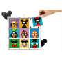 Lego Disney 43221 - 100 Anni di Icone Disney - 72 Personaggi Disney da creare ed esporre