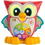 Fisher Price HJN64 Parlamici Baby Gufo Luminoso Impara con Me interattivo con luci, suoni e movimenti