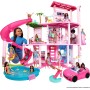 Mattel HMX10 Barbie Casa dei Sogni playset casa delle bambole con piscina, scivolo, ascensore e aree gioco