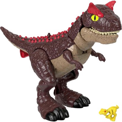 Fisher Price HML42 Imaginext Jurassic World Carnotauro con mini dinosauro
