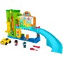 Fisher Price HRB34 Little People Autolavaggio playset interattivo con rampa per le auto, luci e musica