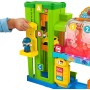 Fisher Price HRB34 Little People Autolavaggio playset interattivo con rampa per le auto, luci e musica