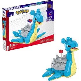 MEGA HKT26 Pokémon Lapras da costruire con 527 pezzi e sistema movimento alto 17+ cm MEGA HKT26 Pokémon Lapras da costruire con 527 pezzi e sistema movimento alto 17+ cm
