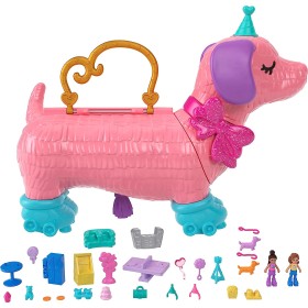 Mattel HKV52 Polly Pocket - Festa dei Cuccioli con due minifigure e tanti accessori Mattel HKV52 Polly Pocket - Festa dei Cuccioli con due minifigure e tanti accessori