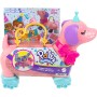 Mattel HKV52 Polly Pocket - Festa dei Cuccioli con due minifigure e tanti accessori