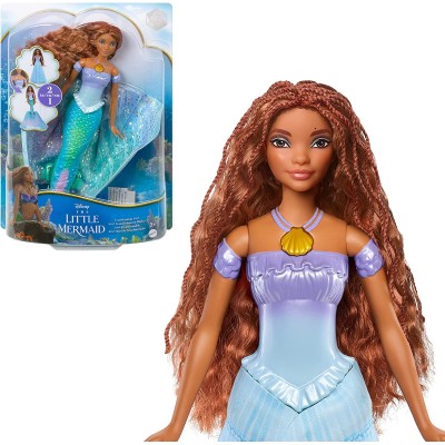 Mattel HLX13 Disney La Sirenetta Ariel Trasformabile Cambia da Umana a Sirena