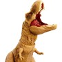 Mattel HNT62 Jurassic World T-Rex Caccia e Divora con azione d'attacco doppio morso suoni e attrezzatura di tracciamento