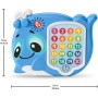 Fisher Price HRB79 Parlamici Serena Balena Indovina con Me interattiva musicale con luci e movimenti