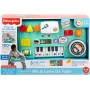 Fisher Price HRB60 Consolle per DJ Gioca e Impara tavolino con tastiera musicale luci e contenuti Smart Stages