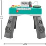 Fisher Price HRB60 Consolle per DJ Gioca e Impara tavolino con tastiera musicale luci e contenuti Smart Stages