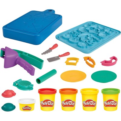 Hasbro ‎F6904 Play-Doh Starter Set Piccoli Chef con 14 Accessori da Cucina Finti