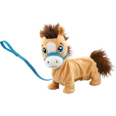 Goliath 926876 Pumpkin the Shetland Pony Peluche interattivo 23 cm Scodinzola e nitrisce