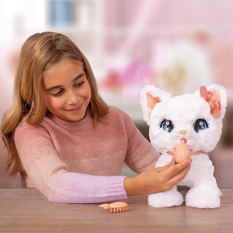 IMC TOYS 907737 Bella the adorable kitty peluche interattivo con