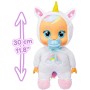 IMC Toys 914124 Cry Babies Goodnight Dreamy con volto che si illumina e 5 ninna nanne