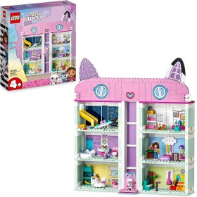 LEGO Gabby's Dollhouse 10788 Casa a 4 Piani e 8 Stanze con oltre 4 minifigure e Accessori LEGO Gabby's Dollhouse 10788 Casa a 4 Piani e 8 Stanze con oltre 4 minifigure e Accessori