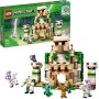 LEGO Minecraft 21250 La Fortezza del Golem di Ferro Castello Trasformormabile in Action Figure con 7 Personaggi