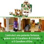 LEGO Minecraft 21250 La Fortezza del Golem di Ferro Castello Trasformormabile in Action Figure con 7 Personaggi