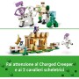 LEGO Minecraft 21250 La Fortezza del Golem di Ferro Castello Trasformormabile in Action Figure con 7 Personaggi