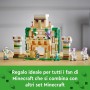 LEGO Minecraft 21250 La Fortezza del Golem di Ferro Castello Trasformormabile in Action Figure con 7 Personaggi