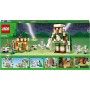 LEGO Minecraft 21250 La Fortezza del Golem di Ferro Castello Trasformormabile in Action Figure con 7 Personaggi