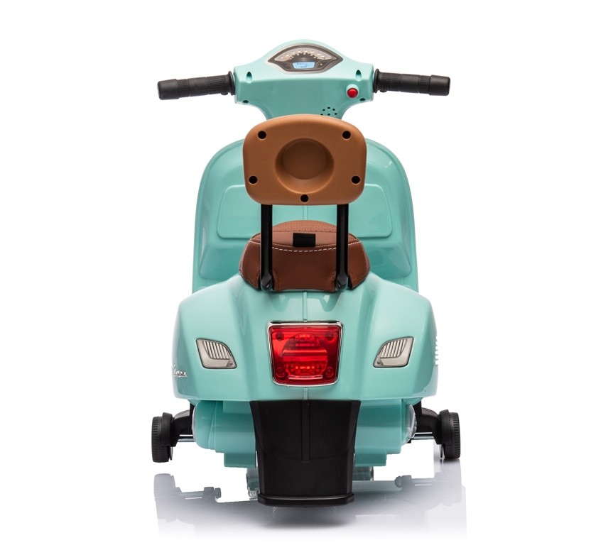 Piaggio Mini Vespa GTS Elettrica per Bambini con Sedile in Pelle Batteria 6Volt - Foto 16 di 56