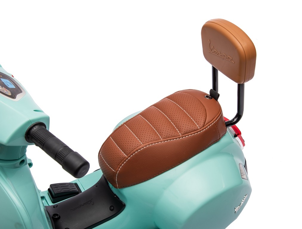 Piaggio Mini Vespa GTS Elettrica per Bambini con Sedile in Pelle Batteria 6Volt - Foto 23 di 56
