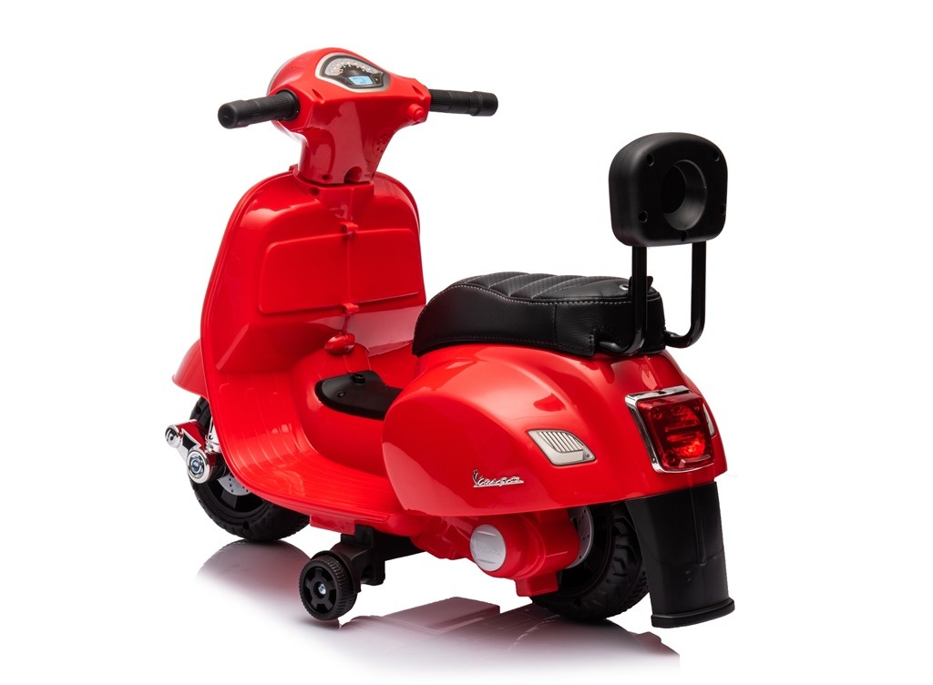 Piaggio Mini Vespa GTS Elettrica per Bambini con Sedile in Pelle Batteria 6Volt - Foto 26 di 56
