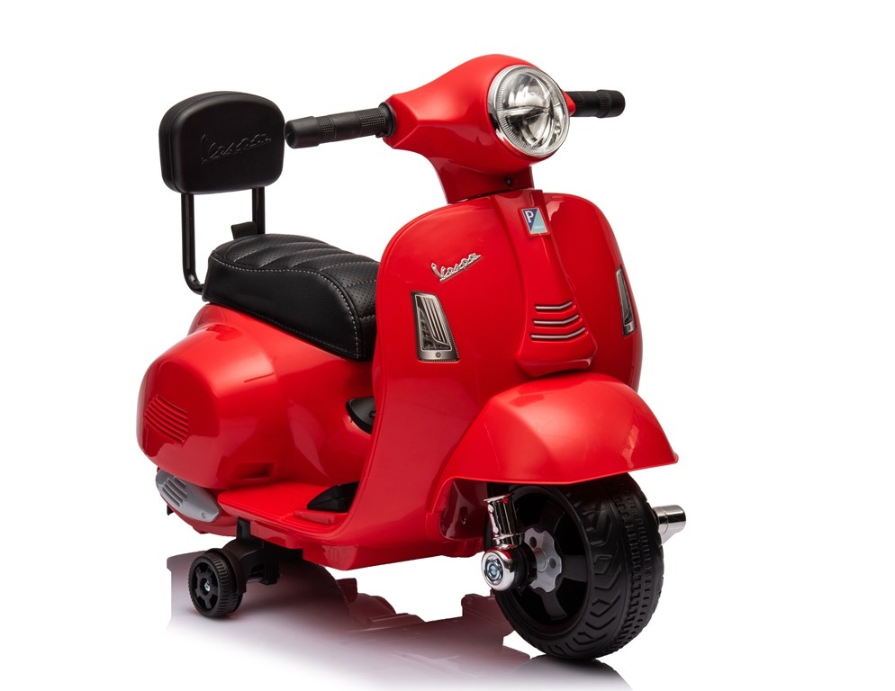Piaggio Mini Vespa GTS Elettrica per Bambini con Sedile in Pelle Batteria 6Volt - Foto 30 di 56
