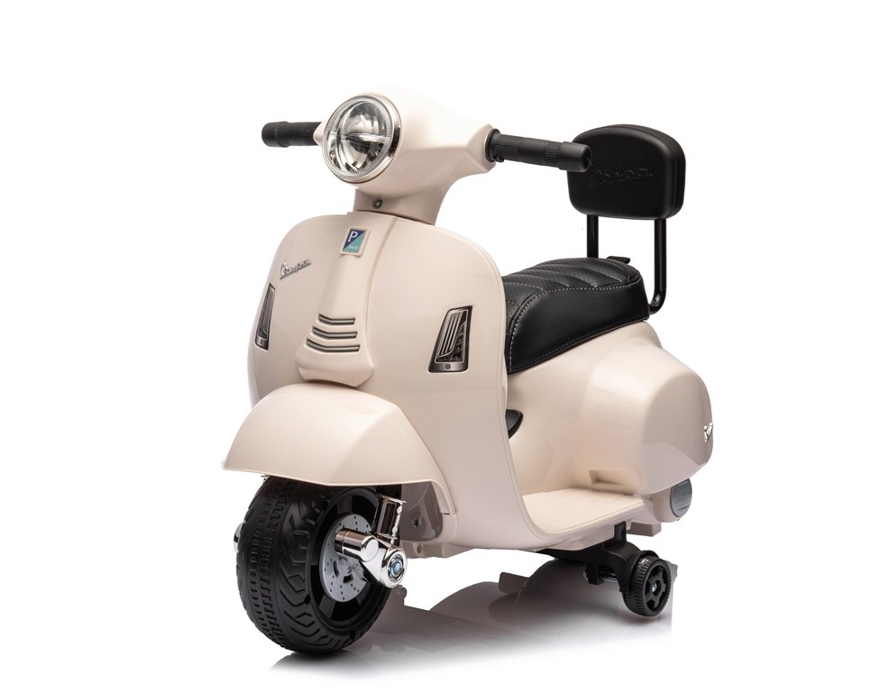 Piaggio Mini Vespa GTS Elettrica per Bambini con Sedile in Pelle Batteria 6Volt - Foto 31 di 56